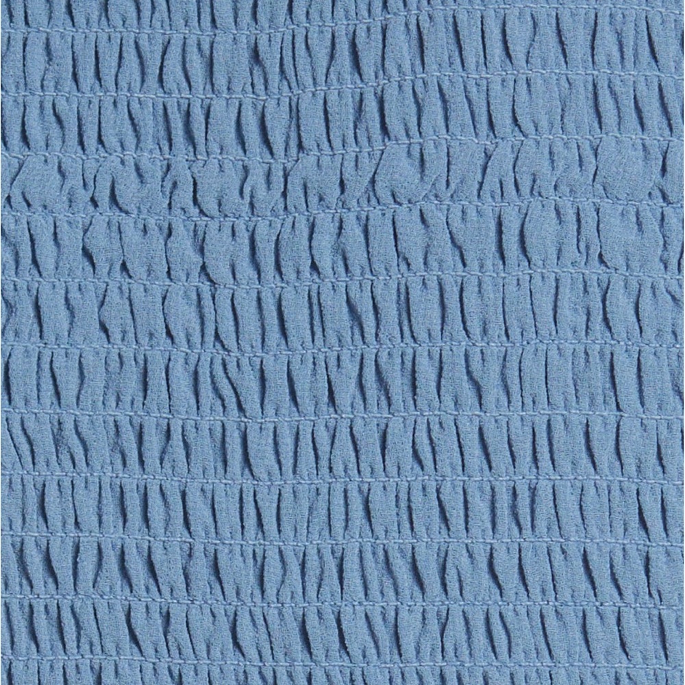 Nordstrom Powder Blue Smocked Blouse - Picture 14 of 14
